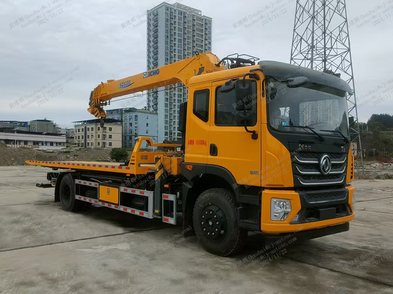 क्रेन के साथ Huashen T5 Wrecker